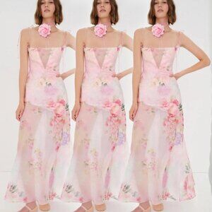 For Love and Lemons Lisa Maxi Dress